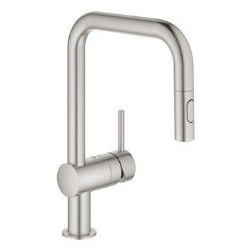 Змішувач для кухні з висувним виливом Grohe Minta 32322DC2 64397 фото