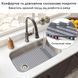 Силіконовий килимок в мийку термостійкий Nett SG-6433 309 фото 1
