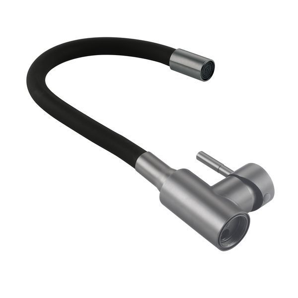 Смеситель для кухни Lidz Aria 015F3 (k35) с гибким изливом LDARI015F3BGRP49564 Graphite/Black SD00055688 фото