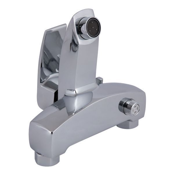 Змішувач для ванни Qtap Swan Eco (з душовим гарнітуром) QTSWA259CRM45534 Chrome QTSWA259CRM45534 фото
