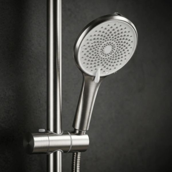 душова система Rea Rivo brushed nickel (REA-P9498) REA-P9498 фото