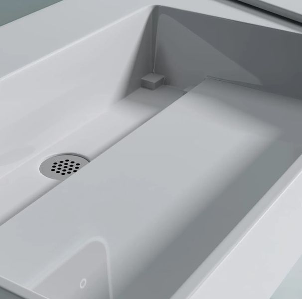 Умивальник (раковина) REA ARCHI 75 WHITE накладний підвісний REA-U4300 фото