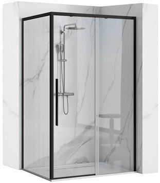 Душова кабіна REA SOLAR 90х90 BLACK REA-K6412 фото