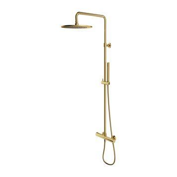 Душова система з термостатом Omnires Y brushed brass (Y1244SUBSB) Y1244SUBSB фото
