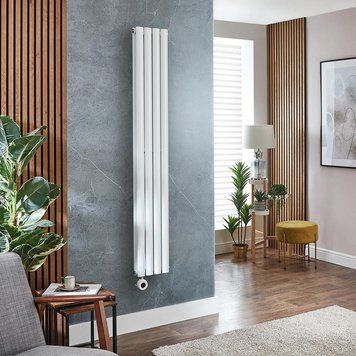 Aurora 2 White 1600/240 мм 1200 Вт електричний вертикальний радіатор RR-UT1600240DW-E RR-UT1600240DW-E фото