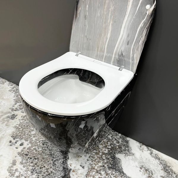 Підвісний унітаз VBI VULCANO BLACK ONYX VBI-020403 фото