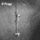 Душева система Frap F2449-20, перемикач на лійку, 3 режими, білий/хром F2449-20 фото 2