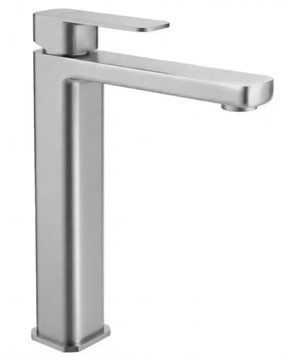 Змішувач для раковини (умивальника) REA ARLO NICKEL BRUSHED високий REA-B4588 фото