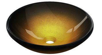 Умивальник (раковина) MEXEN MIRA DARK GOLD накладний MEX-24124251 фото