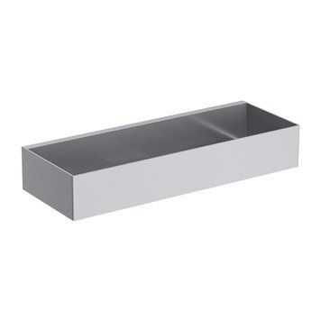 поличка Omnires Uni brushed nickel (UN10335NI) UN10335NI фото