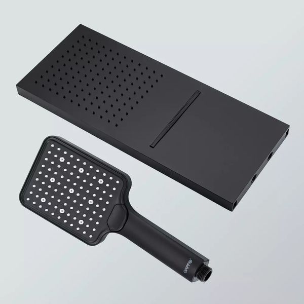 G7107-76 душ. система вбуд. 3х функц. одноваж. лат. &Oslash;35 (чорний)  G7107-76 фото