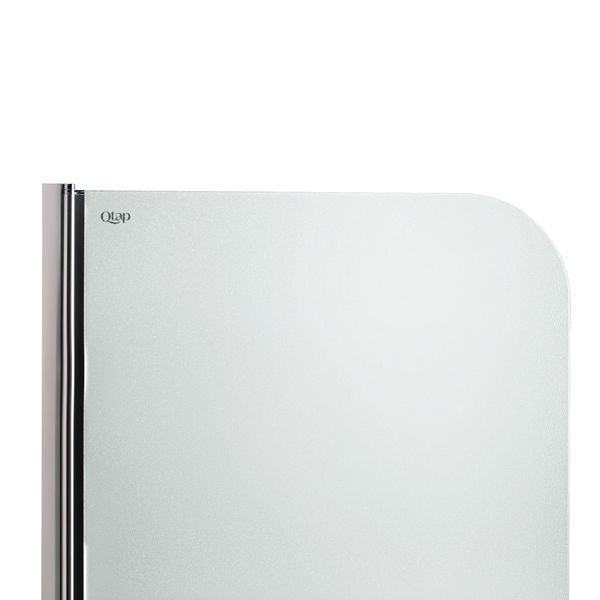 Штора на ванну Qtap Standard CRM407513APL стекло Pear 6 мм, 75х140 см, левая SD00039718 фото