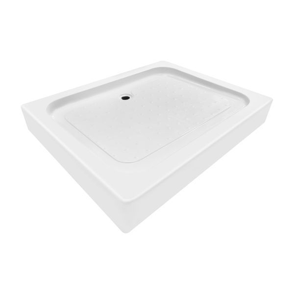 Lidz Душовий піддон KAPIELKA ST100x80х14 низький, прямокутний, діаметр зливу 52 мм, забезпечує зручність та функціональність. Ідеальний вибір для створення комфортного простору у ванній кімнаті. LKAST1008014 фото