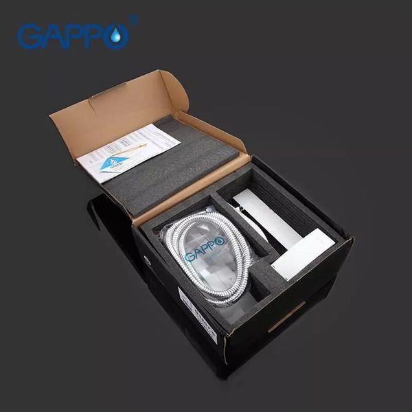 Змішувач для ванни GAPPO G3207-8, білий/хром G3207-8 фото