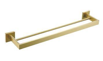 Вішалка подвійна для рушника REA ERLO 02 BRUSHED GOLD REA-06909 фото