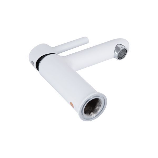 Змішувач для раковини Qtap Grand (з гігієнічним душем) QTGRA272CRW45671 Chrome/White QTGRA272CRW45671 фото
