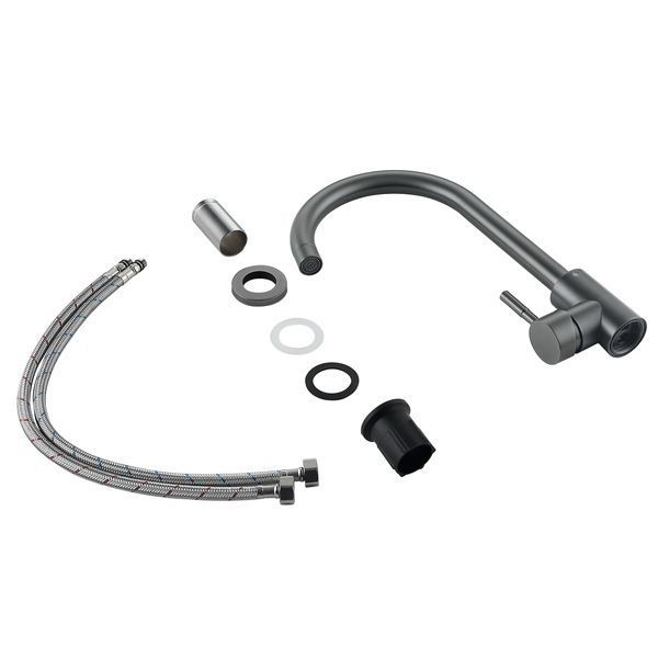 Смеситель для кухни Lidz Aria 015F (k35) LDARI015FGRP49559 Graphite SD00055683 фото