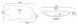 Умивальник (раковина) REA INFINITY GOLD BLACK накладний * REA-U3402 фото 2