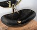 Умивальник (раковина) REA ROYAL 60 BLACK MARBLE MATТ накладний REA-U7478 фото 2