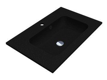 Умивальник DELLA 700 MIRASTONE BLACK SHINE Miraggio 8813460 фото