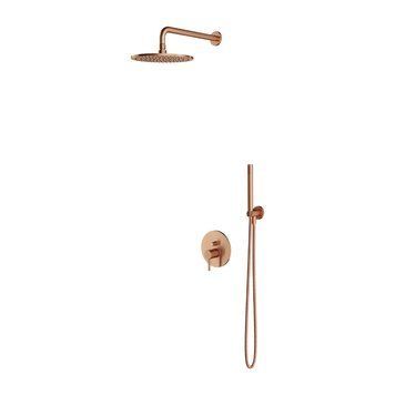 Душова система прихованого монтажу Omnires Y brushed copper (SYSY35CPB) SYSY35CPB фото