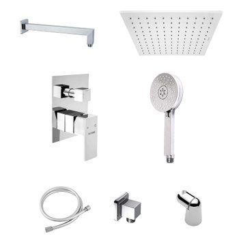 Душовий гарнітур Avalon Showerset 2/250*250 (L3B038CP, B007CP, J06, шланг 150, 011CP, 001CP, GLR02 лійка) АР000040014 фото