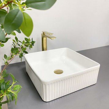 Умивальник (раковина) VBI BOLZANO WHITE накладний VBI-013800 фото