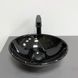 Умивальник (раковина) VBI PARMA BLACK MARMO GLOSSY накладний VBI-011023 фото 3