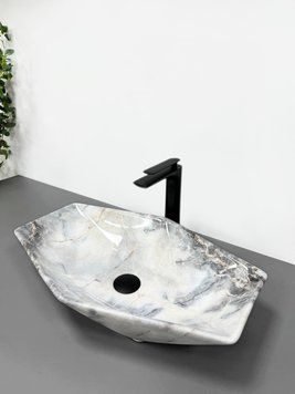 Умивальник (раковина) VBI VENEZIA S GRANIT GLOSSY накладний VBI-012402 фото