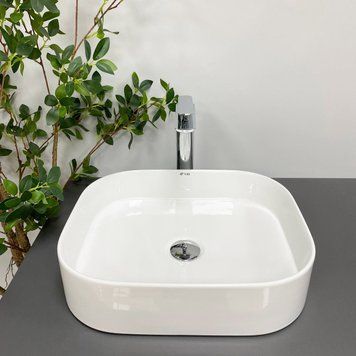 Умивальник (раковина) VBI LESINA WHITE накладний VBI-015300 фото
