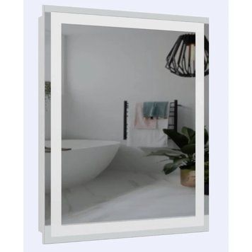Дзеркальна шафа "Панорама" з LED фасадом 50 Л. 000008187 фото