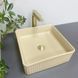 Умивальник (раковина) VBI BOLZANO BEIGE MATT накладний VBI-013802 фото 1