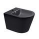 Биде подвесное Qtap Scorpio 515x360x345 Matt black QT1455053FMB SD00042531 фото 1