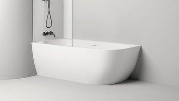 Ванна Матова Water Stone DEA CORNER L 1700х850х650 300117-1-M фото