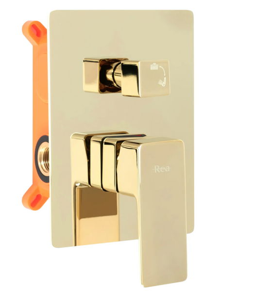 Душова система REA ORIX GOLD + BOX прихованого монтажу REA-P8464 фото