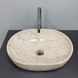 Умивальник (раковина) VBI MODENA S BEIGE STONE GLOSSY накладний VBI-012007 фото 4