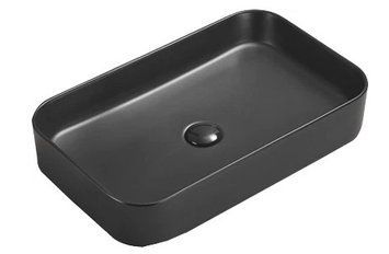 Умивальник (раковина) MEXEN VENA 60 BLACK MATT накладний * MEX-22196085 фото