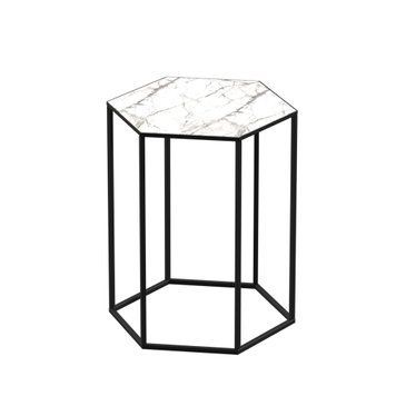 Стіл журнальний Тур 40*35*45 ERDEK BLANCO (9mm) АР000083303 фото