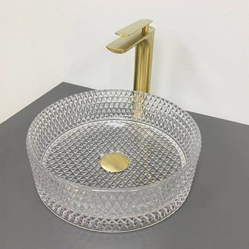 Умивальник (раковина) VBI SEPINO TRANSPARENT накладний VBI-016300 фото