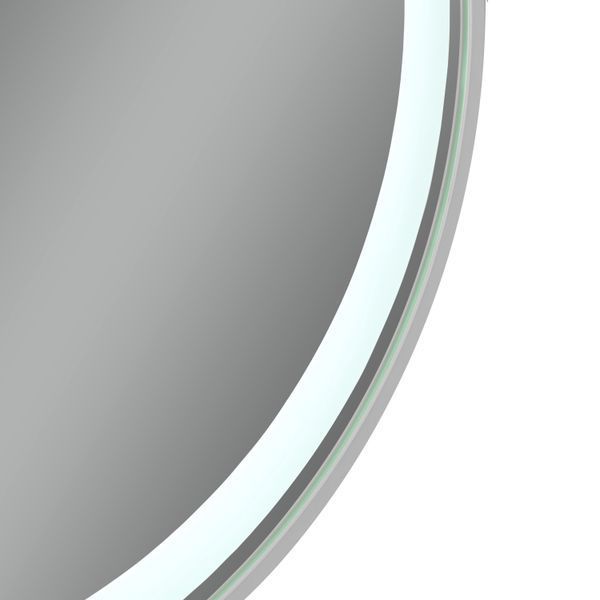 Дзеркало Qtap Gemini 800х700 з LED-підсвічуванням Touch, з антизапотіванням, з димером, рег. темп. кольору (3000-6500K) Reverse QT2578R8071W QT2578R8071W фото