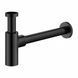 сифон для умивальника Omnires black (A186BL)
