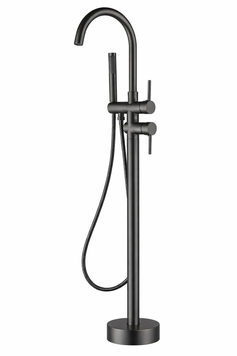 Змішувач для ванни VBI MILANO GRAPHITE підлоговий VBI-050108GR фото