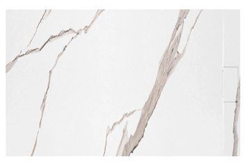 Душовий піддон REA BAZALT 90x120 CARRARA WHITE REA-K7001 фото