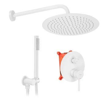 Душова система REA LUNGO WHITE MATT + BOX прихованого монтажу REA-P8540 фото