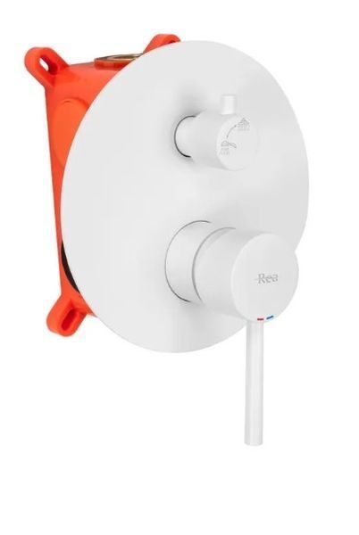 Душова система REA LUNGO WHITE MATT + BOX прихованого монтажу REA-P8540 фото