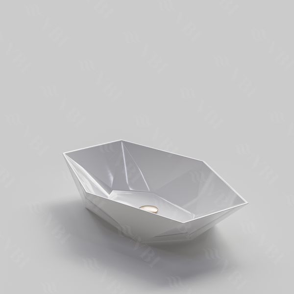 Умивальник (раковина) VBI VENEZIA WHITE накладний VBI-012400 фото