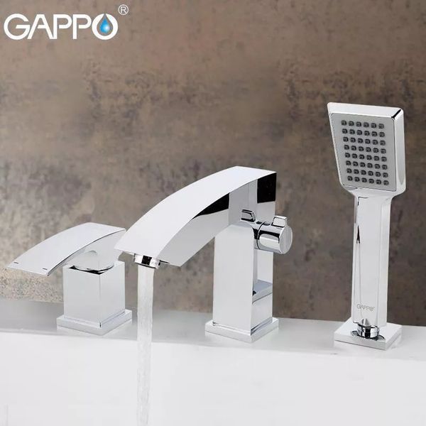 Змішувач для ванни на борт GAPPO G1107, хром G1107 фото