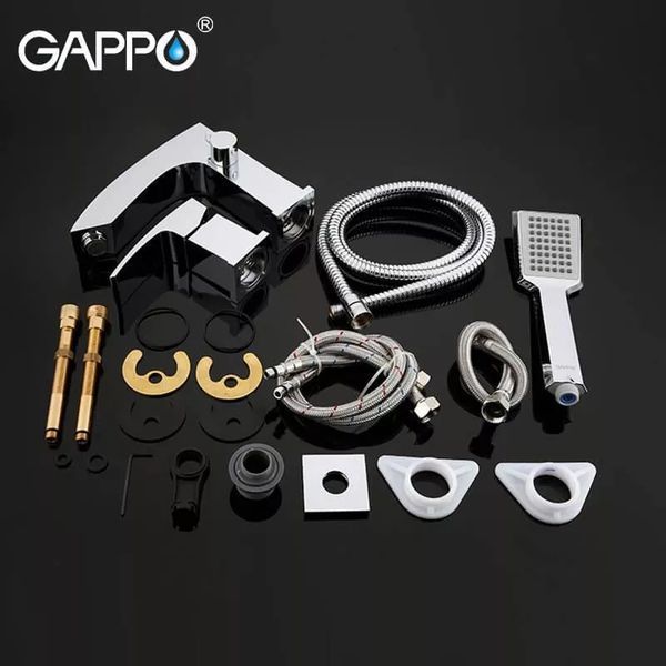 Змішувач для ванни на борт GAPPO G1107, хром G1107 фото