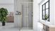 Душова кабіна REA CITY 80х80 BRUSHED GOLD REA-K6444 фото 3