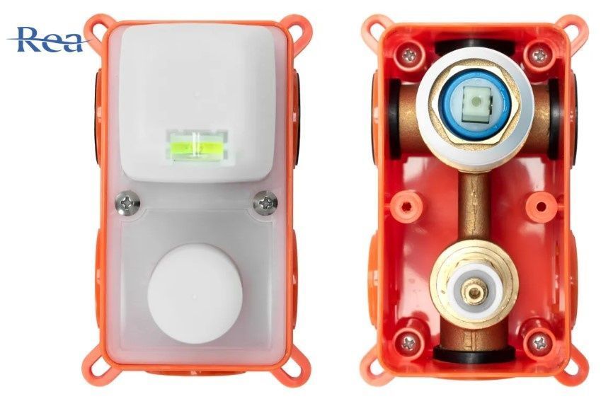 Душова система REA LUNGO WHITE MATT + BOX прихованого монтажу REA-P8540 фото
